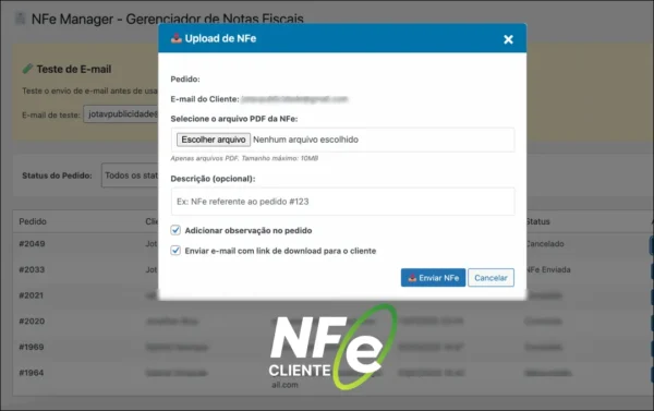NFe cliente - Nota Fiscal - Imagem 3